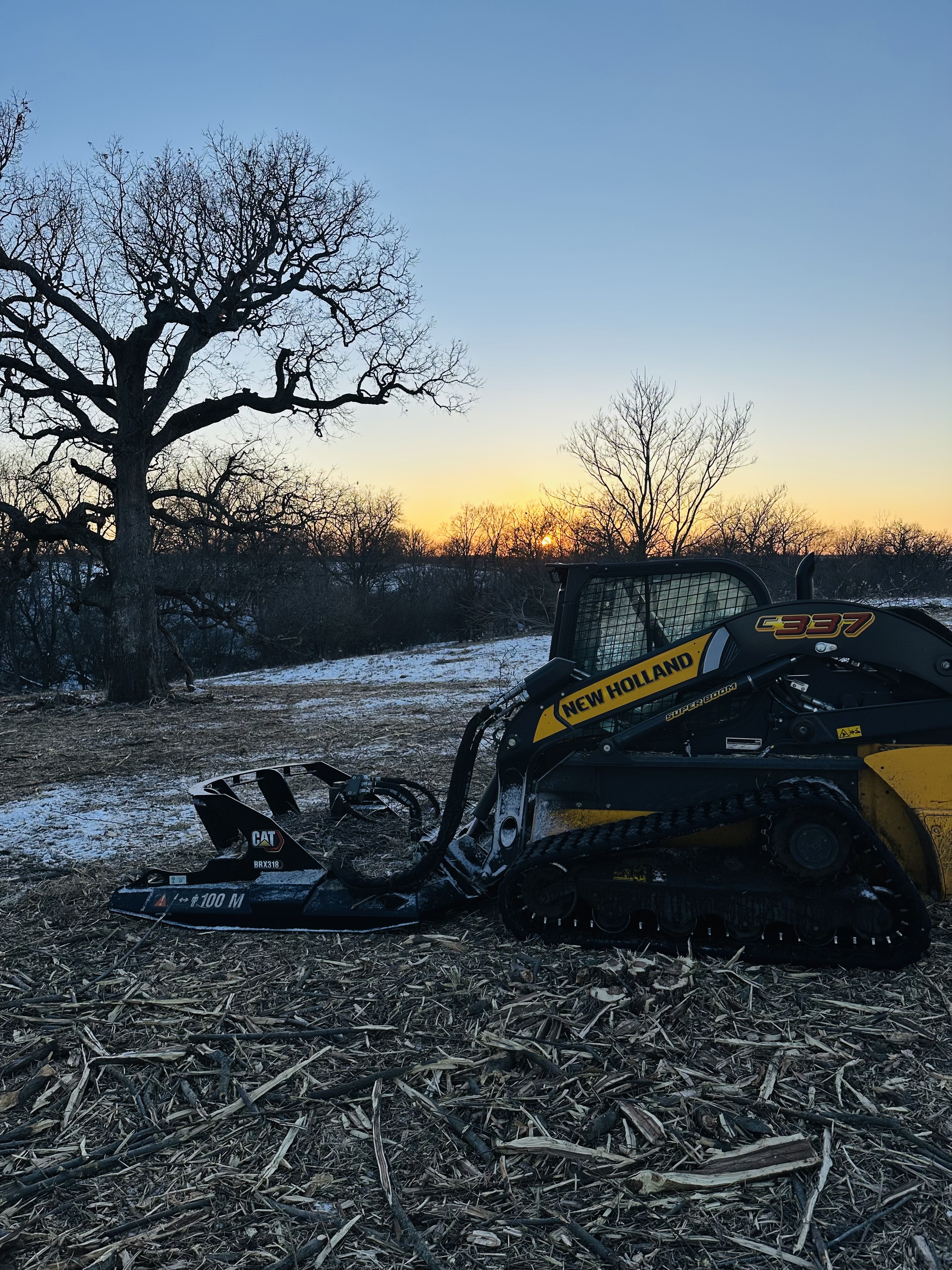Yordy Landworks skid steer project